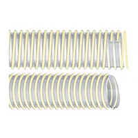 1.0mm壁厚-乳白色塑筋加強透明PU軟管【食品級】 EP